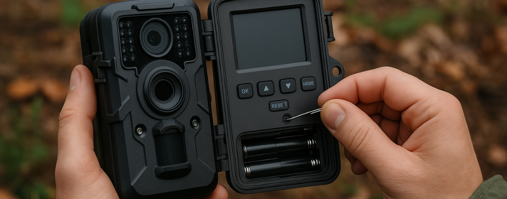 Comment réinitialiser un piège photographique (Caméra de Chasse)