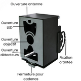 Boîtier protection anti-vol pour Caméra de Chasse